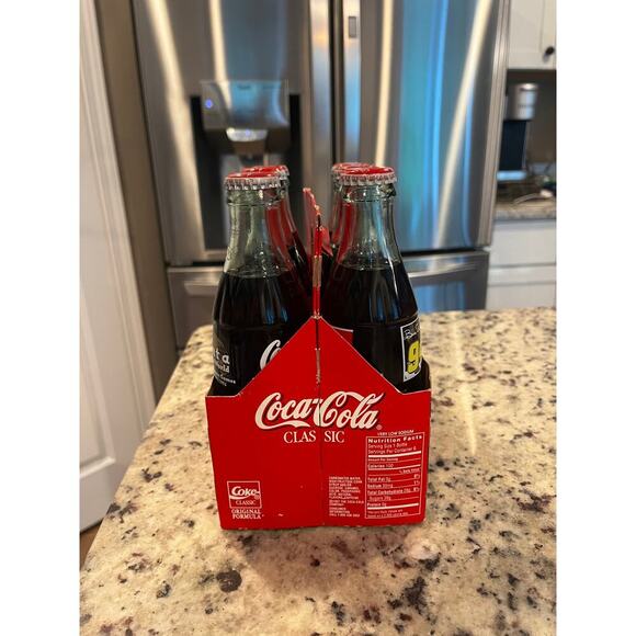 1996 Coca-Cola Limited Edition Bottles NASCAR Racing Christmas Olympics 6 Pack - Picture 3 of 4